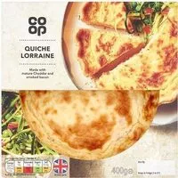 Mängden socker i Co-op Quiche Lorraine