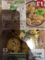 Mängden socker i Baby potatoes with butter and herbs