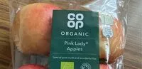 Mängden socker i Organic pink lady apples