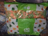 Mängden socker i Frozen mixed vegetables