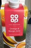 Mängden socker i Orange & Mango Juice