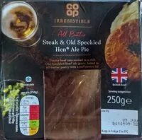 Mängden socker i Steak and old speckled hen ale pie