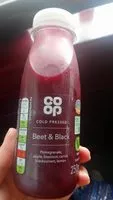 Mängden socker i Cold pressed beet & Black