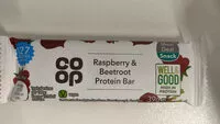 Mängden socker i Raspberry and beetroot Protein bar