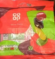 Mängden socker i Wine gums