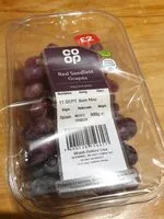 Mängden socker i Red seedless grapes