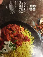 Mängden socker i Chicken Jalfrezi & Pilau Rice