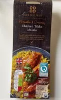 Mängden socker i Chicken tikka masala