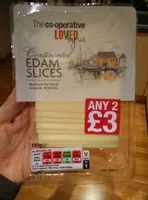 Mängden socker i Edam Slices