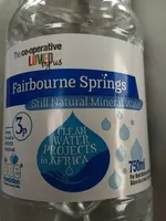 Mängden socker i Natural mineral water