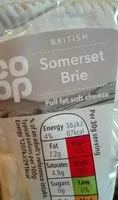 Mängden socker i Somerset brie