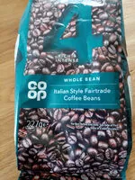 Mängden socker i Italian style Fairtrade Coffee Beans