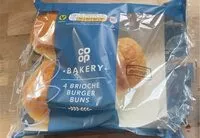 Mängden socker i Brioche burger bun
