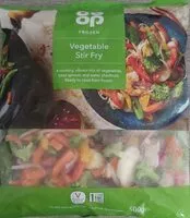 Mängden socker i Vegetable stir fry