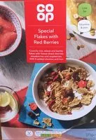 Mängden socker i Special flakes with red berries