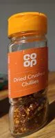 Mängden socker i Dried Crushed Chillies