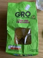 Mängden socker i 4 Dark Choc Chunk Cookies