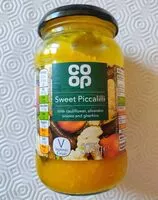 Mängden socker i Sweat Piccalilli