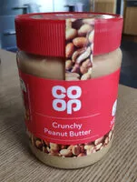 Mängden socker i Co-op Crunchy Peanut Butter