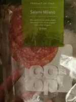 Sliced salami