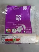 Mängden socker i Coop welsh extra mature cheddar