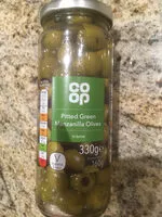 Mängden socker i Pitted green Manzanilla olives