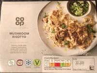 Mängden socker i Mushroom risotto