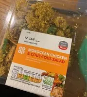 Mängden socker i Moroccan chicken and cous cous salad