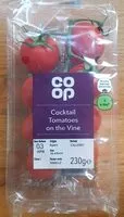 Mängden socker i Cocktail Tomatoes on the Vine