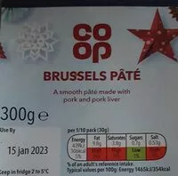 Mängden socker i Brussels pate