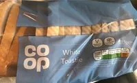 Mängden socker i Coop white toastie bread