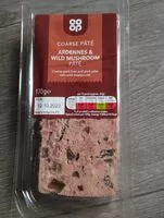 Mängden socker i Coop Ardennes & wild mushroom pate