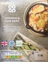 Mängden socker i Co-op Chicken & Ham Bake
