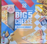 Mängden socker i Big 5 Cheese - Classic crust