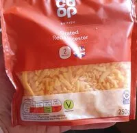 Mängden socker i Co-Op Grated Red Leicester