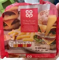 Mängden socker i Burger cheesy slice