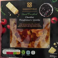 Mängden socker i Cheddar Ploughman’s quiche