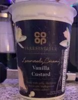 Mängden socker i Vannilla custard