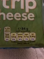 Mängden socker i Strip cheese