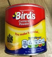 Mängden socker i Custard Powder
