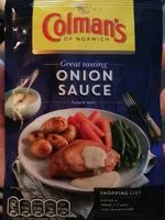 Mängden socker i Onion sauce