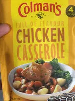 Mängden socker i Chicken casserole mix