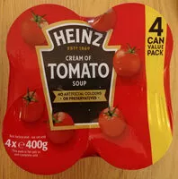 Mängden socker i Heinz Cream of Tomato Soup 4 X 400G