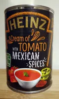 Mängden socker i Cream of Tomato Soup with Mexican Spices