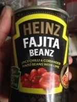 Mängden socker i Heinz fajita beans