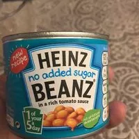 Mängden socker i Beanz No added sugar