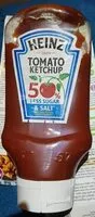 Mängden socker i Tomato Ketchup 50% less sugar & salt