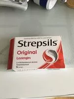 Socker och näringsämnen i Strepsils