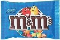 Mängden socker i M&Ms Crispy bag