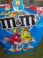 Mängden socker i M&M’s CRISPY